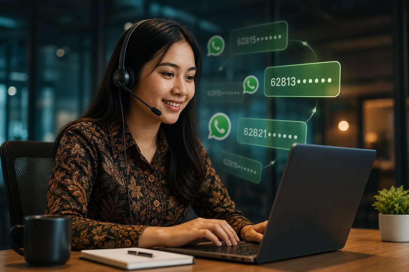 Admin CS dengan rotasi nomor WhatsApp — WA Rotator